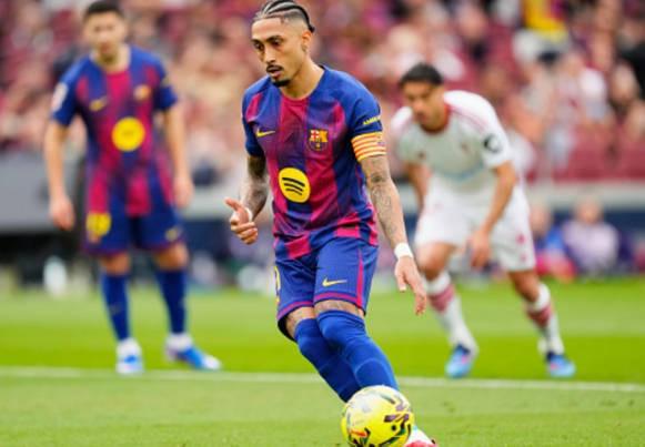 v站-拉菲尼亚单场西甲比赛前21分钟打进两粒点球，为21世纪第一人